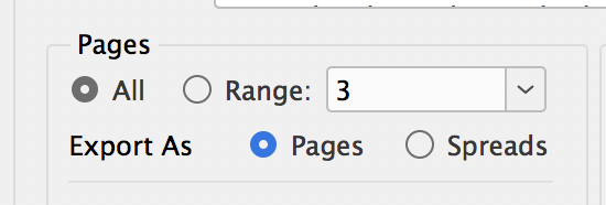 Export as single pages not spreads