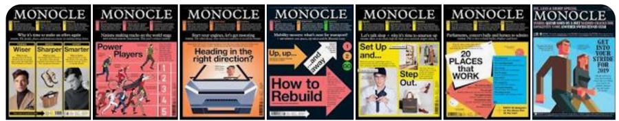 Newspaper Printing: Monocle Cover