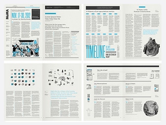 Newspaper Grid Layout Ideas